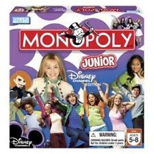 Disney Channel Junior Edition Monopoly Game Hannah ages 5 - 8 NEW
