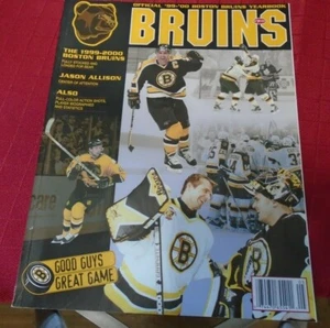 Boston Bruins Yearbook Ray Bourque season schedule player profiles 1999-2000 - Picture 1 of 3
