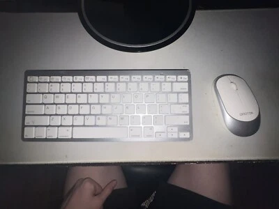 Bluetooth Keyboard and Mouse for Mac, OMOTON Ultra-Slim Keyboard and Mouse Combo - Image 1 of 4
