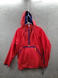 Vintage Sierra Designs Men's Large Red Jacket Lightweight Wind/Rain - Picture 1 of 6