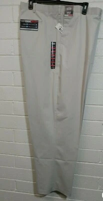 NWT Mens ROUNDTREE & YORKE DRESS PANTS Size 58Wx30L BIG MAN CLASSIC FIT NON IRON - Image 1 of 4