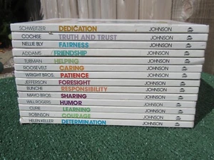 Vintage Value Tales Educational Kids Hardcover Book Lot of 14 Johnson - Picture 1 of 8