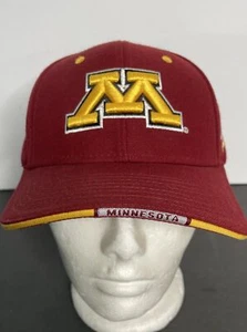 RARE Vintage Zephyr The Minnesota Gophers Embroidered Maroon Hat Cap One Size - Picture 1 of 8