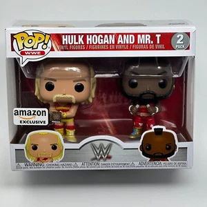 Funko Pop HULK HOGAN Y MR. T PAQUETE DE 2 Exclusivo de Amazon WWE Lucha Libre ALTA CALIDAD - Imagen 1 de 7