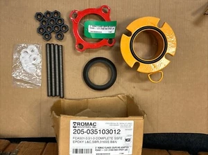 Adaptador de acoplamiento con brida ROMAC 3” FCA501-3.51 316SS epoxi L&C 205-035103012 - Imagen 1 de 15