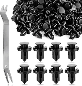 120 Pcs POM Fastener Rivets Compatible with Honda Acura Accord Civic Fits Bumper - Picture 1 of 12