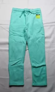 Tek Gear Unisex Kid's Soft Fleece Sweatpants EJ3 Aqua Stone Medium (10/12) NWT - Picture 1 of 4