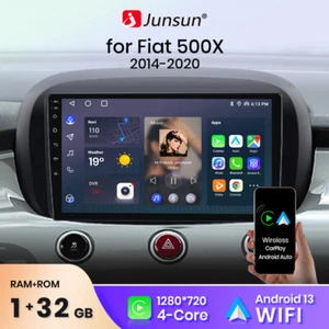 Für Fiat 500X 2014-2020 Carplay Android13 Autoradio GPS NAVI BT SWC FM DSP DAB+ - Bild 1 von 18