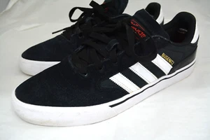 Hombres ADIDAS Busenitz Negro Gamuza Skateboarding Zapatos Talla 11 - Imagen 1 de 10