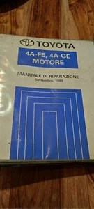 Toyota Corolla Celica Corona & more Manuale Riparazione 4A-FE 4A-GE, Set 1989 - Foto 1 di 1