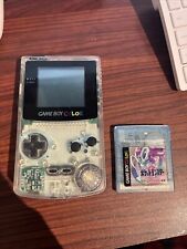Nintendo Game Boy Color Handheld System - Atomic Green Plus Pokémon Crystal JP