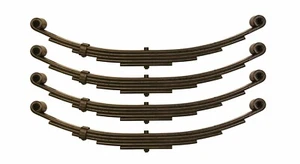 LIBRA Trailer Leaf Spring 5 Leaf Double Eye 3000# Cap for 6000# 6K Axle -Set 4 - Picture 1 of 2