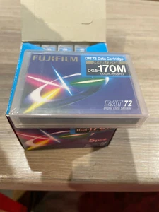 5 Fujifilm DAT72 Data Tape Cartridges 36/72GB PN 78501 NEW factory sealed - Zdjęcie 1 z 2