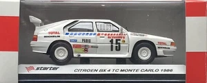 1/43 STARTER R154 CITROEN BX4TC 1986 MONTECARLO #15 ANDURET & PEUVERGNE: NUOVO CON SCATOLA - Foto 1 di 5