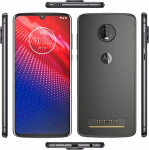 Motorola Moto Z4 XT1980-4 128GB+4GB 4G Unlocked Smartphone New Sealed - Picture 1 of 10