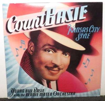 YOUNG BILL BASIE COUNT BASIE KANSAS CITY STYLE (VG+) AFM1-5180 LP VINYL RECORD - Image 1 of 4