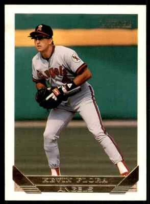 1993 Topps Gold Kevin Flora #521 2 - Image 1 of 2