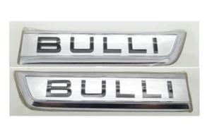 Original VW T6 Transporter Bulli Schriftzug Tür Emblem Logo Plakette Alu matt - Bild 1 von 1