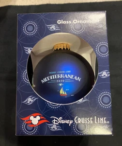 Disney Cruise Line Glas Ornament Mittelmeer 2020 - Bild 1 von 5