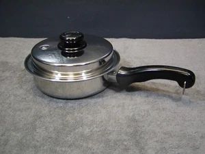 SALADMASTER 9" SYSTEM 7 TP304-316 PADELLA CHIRURGICA ACCIAIO INOX E COPERCHIO - Foto 1 di 8