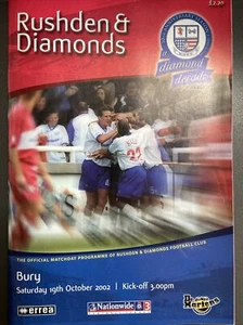 Rushden & Diamonds v Bury(Division 3 2002/03) 19/10/2002 - Picture 1 of 2
