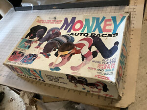 Monkey Auto Races 1967 Remco SCARCE Complete