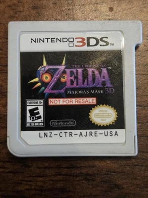 The Legend of Zelda: Majora's Mask 3DS NOT FOR RESALE. RARE - NINTENDO - Image 1 of 2