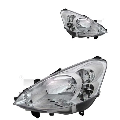 TYC Scheinwerfer Satz Links Rechts H4 für Peugeot Partner Tepee - Bild 1 von 3