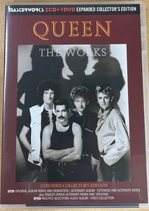 Queen The Works Edición Coleccionista Expandida 2CD 1DVD Remixes y Remasterizaciones - Imagen 1 de 4