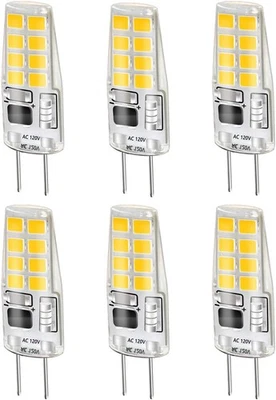 LEKE G8 Bulb Warm White 3W LED 6 Count (Pack of 1),  - Image 1 of 4