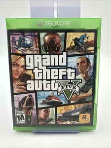 Grand Theft Auto V (Xbox One, 2014) W/Manual & Map (CIB) Complete - Picture 1 of 2