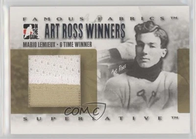 2007-08 ITG Superlativo Famoso Telas Arte Ross Ganadores Plata 9/9 Mario Lemieux Foto 1 de 3