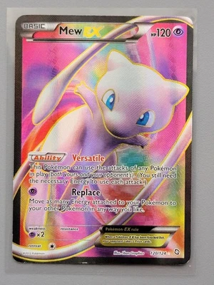 Mew EX (120 Full Art) 120/124 Dragons Exalted Holo - Image 1 of 4