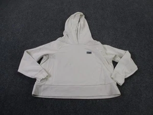 Patagonia Hoodie Sweatshirt Womens S White Pullover Cropped Regenerative Organic - Picture 1 of 14