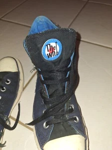 Converse High Tops Size 9 Mens Preloved Very Good Condition ltd edition the who - Picture 1 of 5