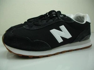 New Balance 515v3 515 Classic Black White Gum Shoes ML515HL3 Shoes Men's 10.5 4E - Picture 1 of 13