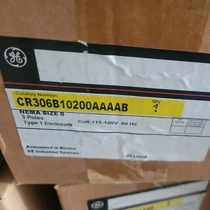 NEW GE CR306B10200AAAAA Magnetic Starter NEMA Size 0 3 Pole - Picture 1 of 4