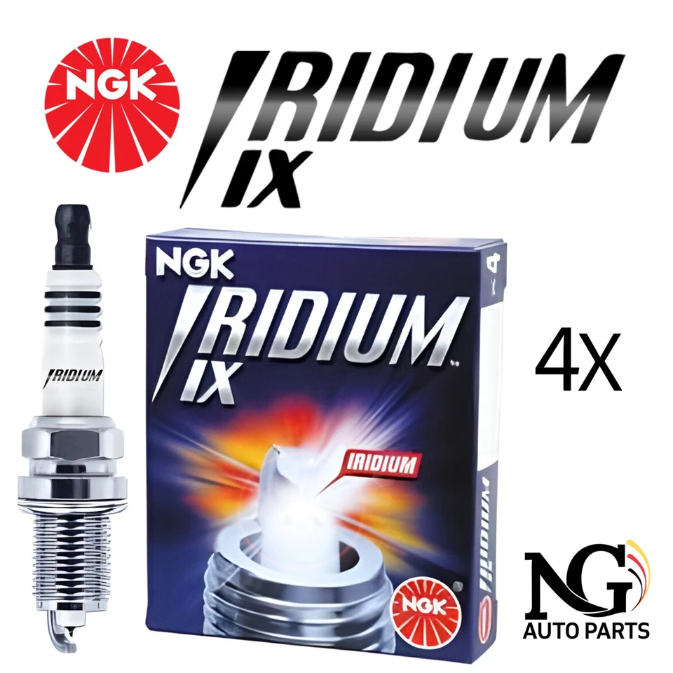 NGK IRIDIUM SPARK PLUGS x 4 - BKR7EIX / STOCK CODE 2667 - Image 1 of 2