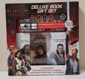 New, Star Wars The Last Jedi Deluxe Book Gift Set 2018, COLLECTABLE! - Picture 1 of 8