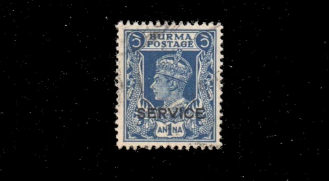 Burma Scott O31 Used SCV $2.25 Cover