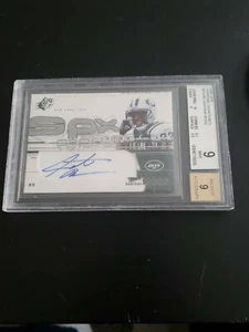 2002 SPX SANTANA MOSS AUTOGRAPH JERSEY #SSSM Supreme graded 9 beckett - Picture 1 of 4