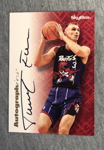 *1996-97 SkyBox Premium Autographics #85 Zan Tabak !!! - Picture 1 of 2