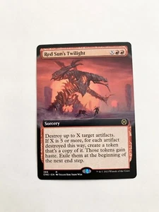 Red Sun's Twilight (Extended Art) (NM) Phyrexia: All Will Be One mtg - Picture 1 of 2