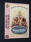Due Emme Card 1996 Cinema Film #24 Snow White 7 Dwarfs Walt Disney 1937