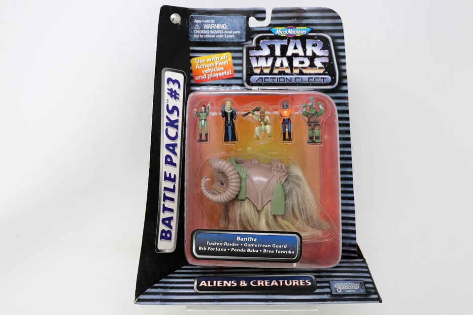 Star Wars Action Fleet Battle Pack #3 Aliens and Creatures Micro Machines 1995