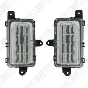 Pair Fog Light Left + Right Side CAPA Clear LED Chrome For GMC Canyon 2021 2022 - Picture 1 of 5