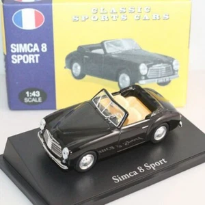 1:43 Atlas Editions 4656124 Simca 8 Sport Nera 1950 - Picture 1 of 1
