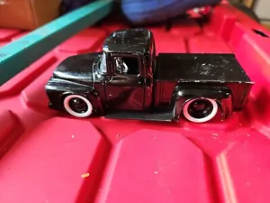 JADA Bigtime Muscle 1956 FORD F-100 Black Pickup Truck 1:32 Diecast BD - Picture 1 of 7