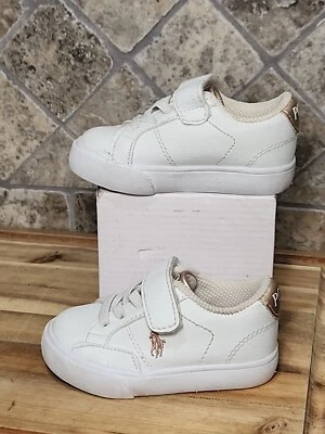 Polo Theron V Stay-Put Hook & Loop Closure Casual Sneakers Shoes 4 Toddler - Image 1 of 4