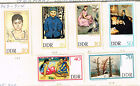 Allemagne RDA art peintures célèbres timbres galerie de Dresde 1967 MLH